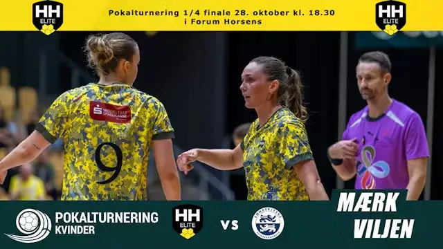 Pokalturneringen 1/4 finale HH Elite mod Sønderjyske Kvindehåndbold