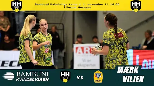 VIP Bambuni Kvindeliga HH Elite mod Ikast Håndbold