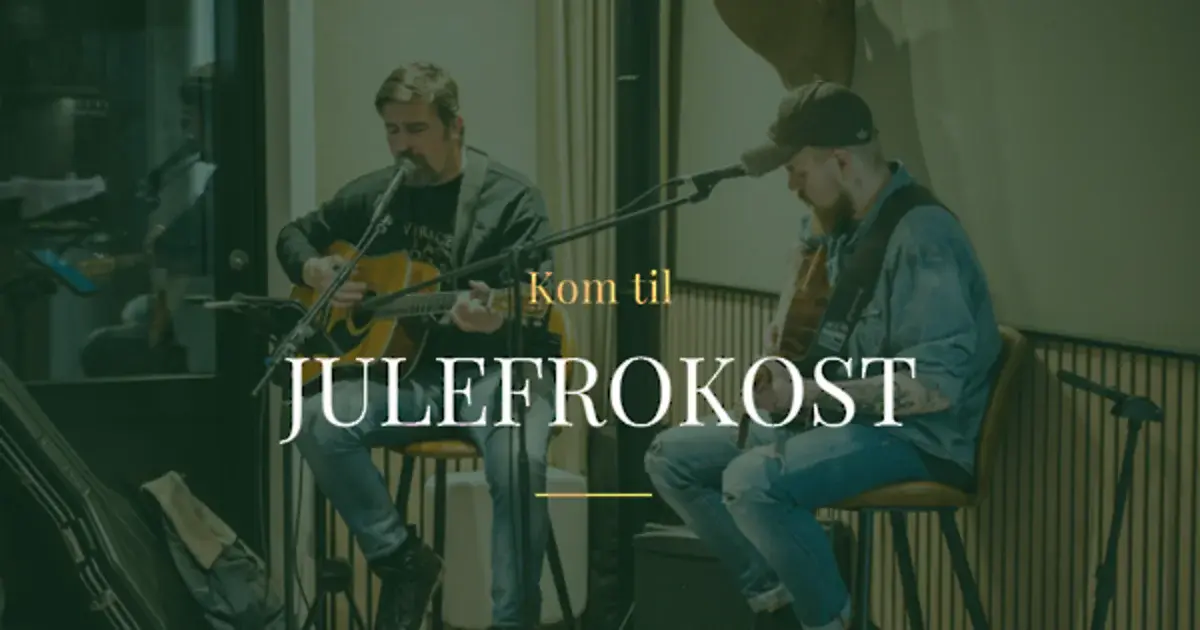 Julefrokost med livemusik