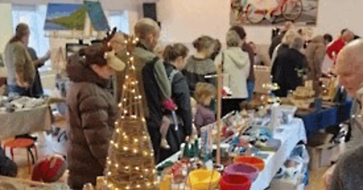 Julemarked på Træden Forsamlingshus