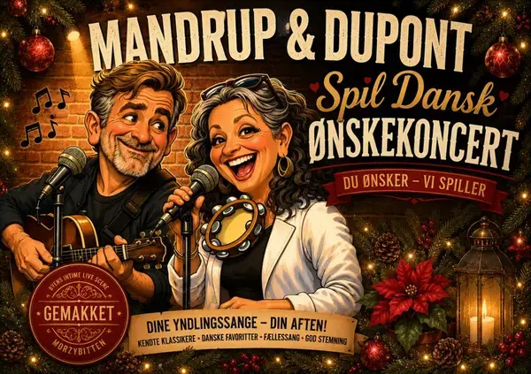 Dupont & Mandrup Ønskekoncert Spil Dansk
