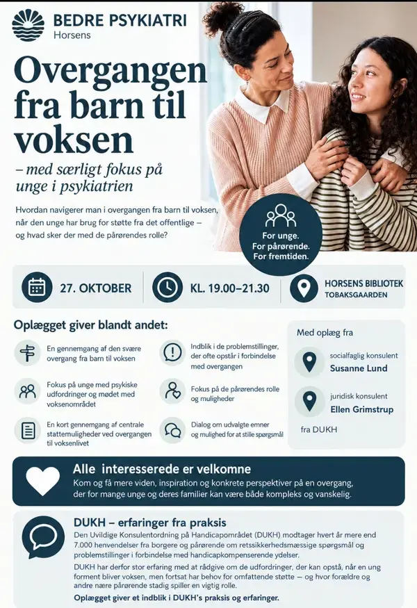 Overgang fra barn til voksen med særlig fokus på unge brugere af psykiatrien