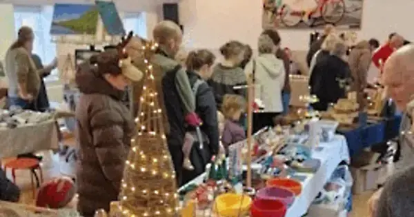 Julemarked på Træden Forsamlingshus