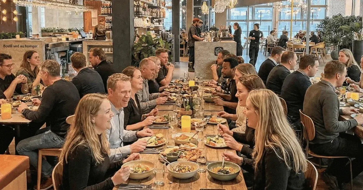 Vi spiser sammen torsdag 5. november