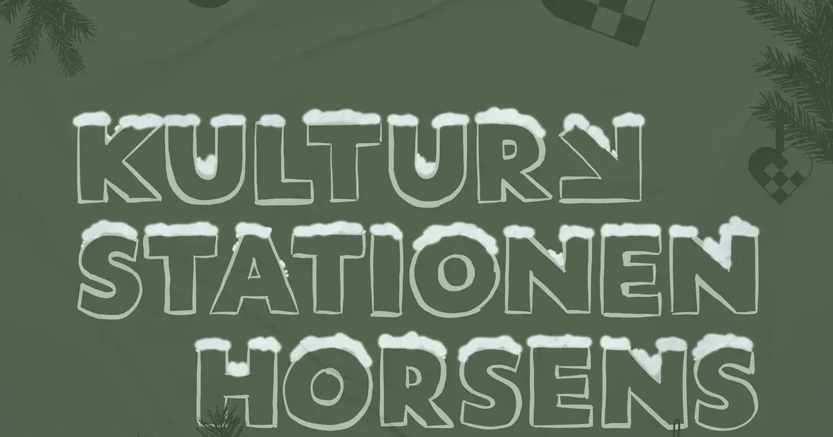 En julet "for-jul" på Kulturstationen